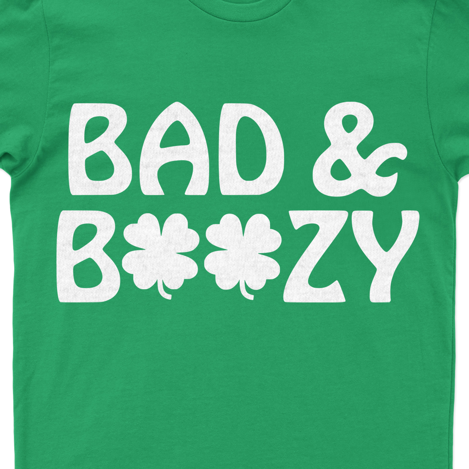 Bad & Boozy St. Patrick's Day T Shirt