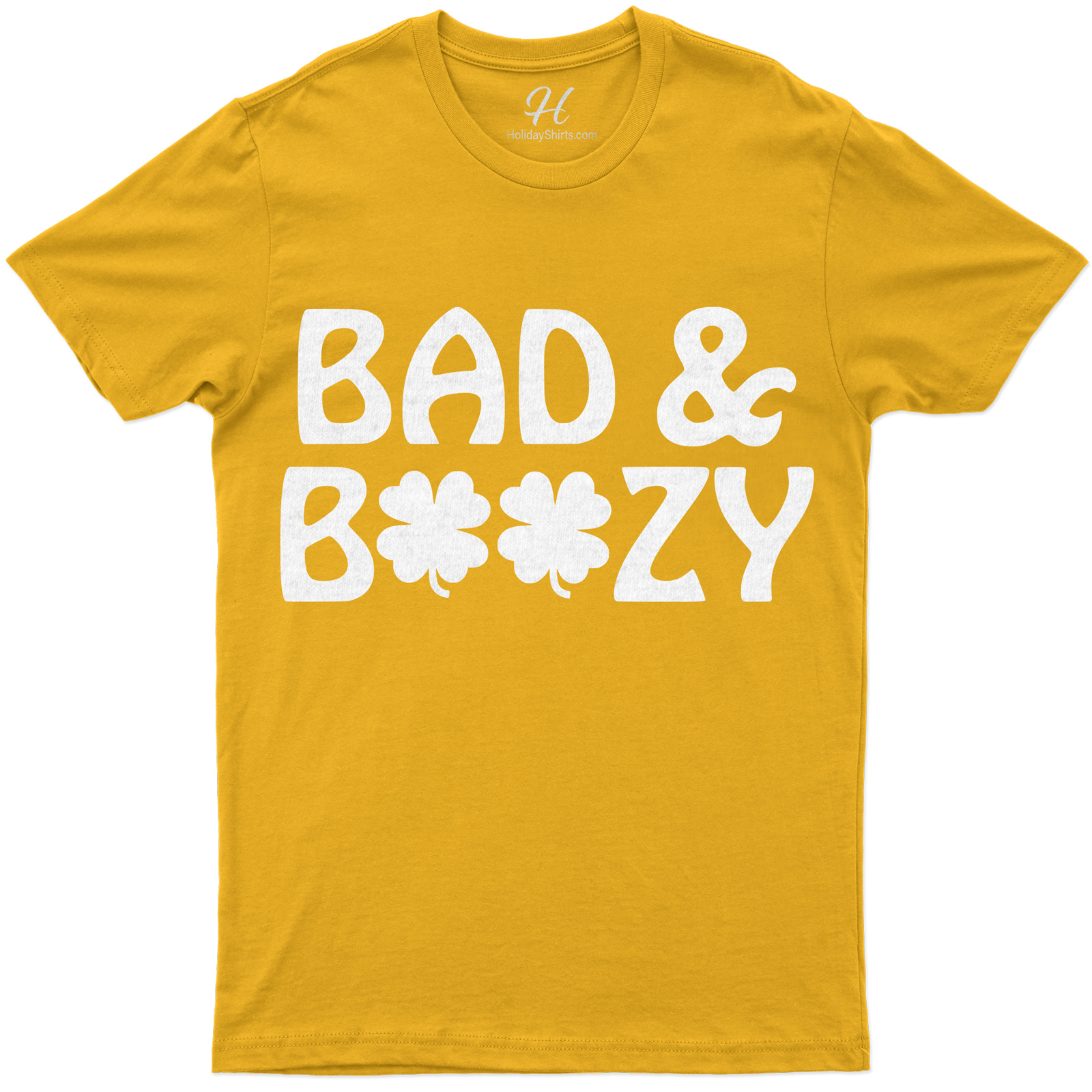 Bad & Boozy St. Patrick's Day T Shirt