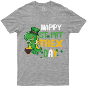 Saint Pat-rex Day St. Patrick's Day T Shirt