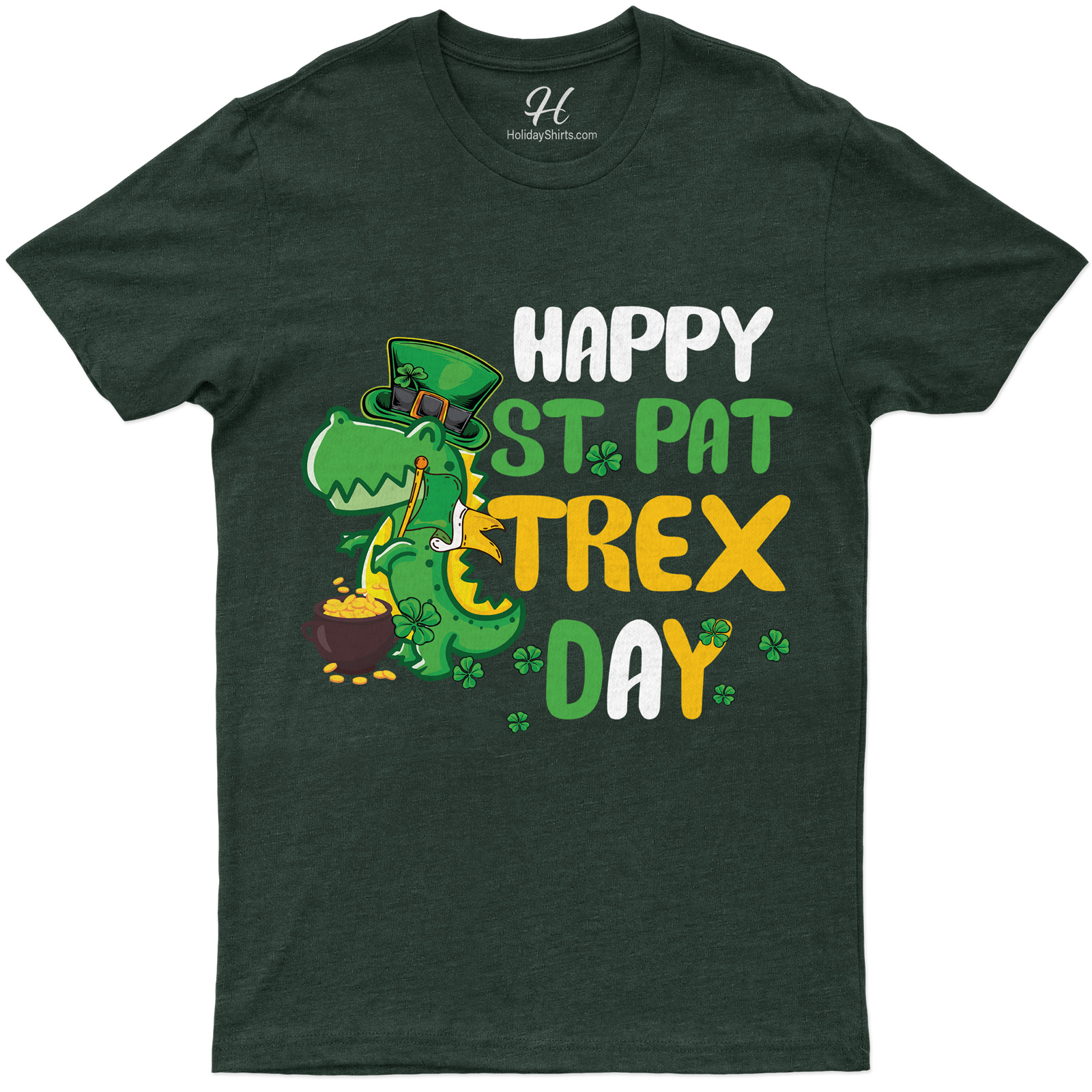 Saint Pat-rex Day St. Patrick's Day T Shirt
