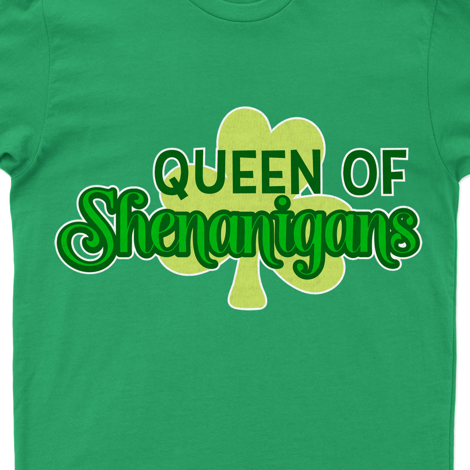 Queen Of Shenanigans St. Patrick's Day T Shirt