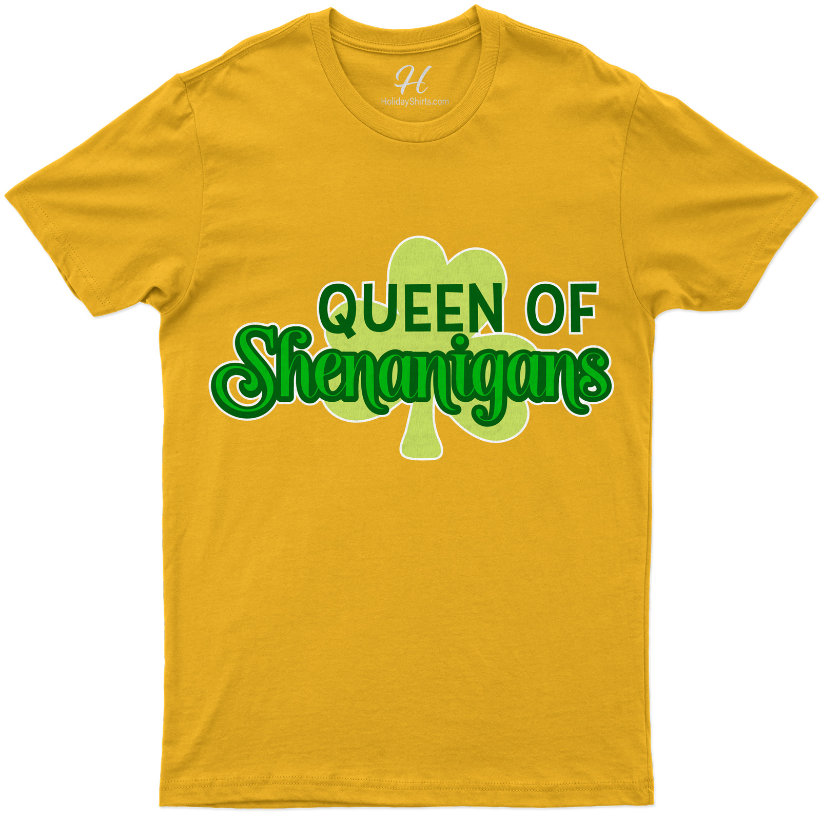 Queen Of Shenanigans St. Patrick's Day T Shirt