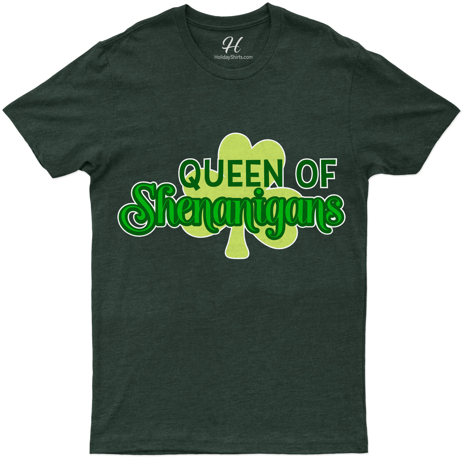 Queen Of Shenanigans St. Patrick's Day T Shirt
