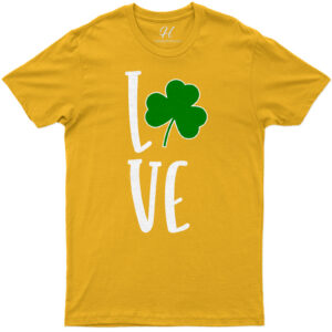Love Clover St. Patrick's Day T Shirt
