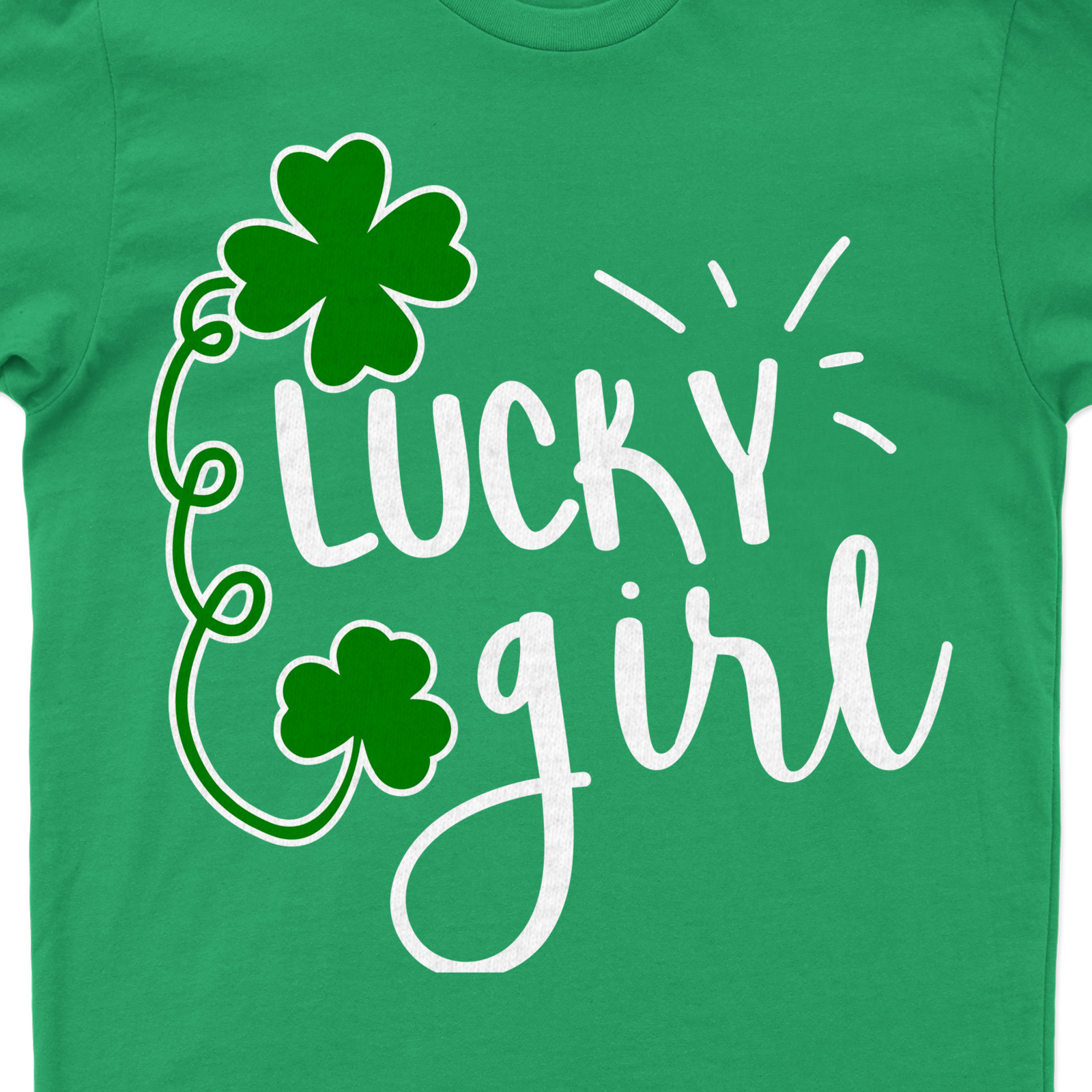 Lucky Girl St. Patrick's Day T Shirt