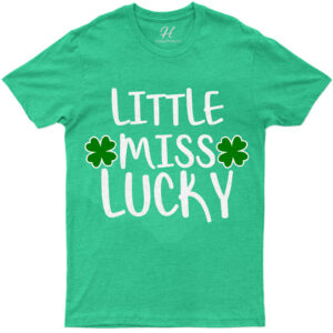 Little Miss Lucky St. Patrick's Day T Shirt