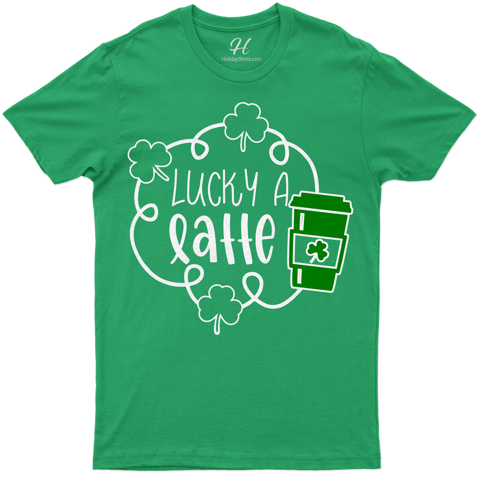 Lucky A Latte St. Patrick's Day T Shirt