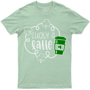 Lucky A Latte St. Patrick's Day T Shirt