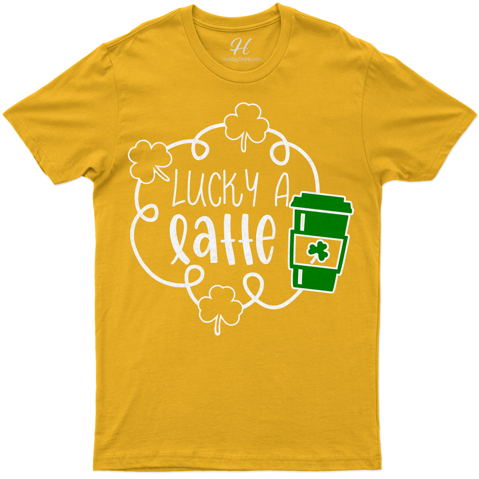 Lucky A Latte St. Patrick's Day T Shirt