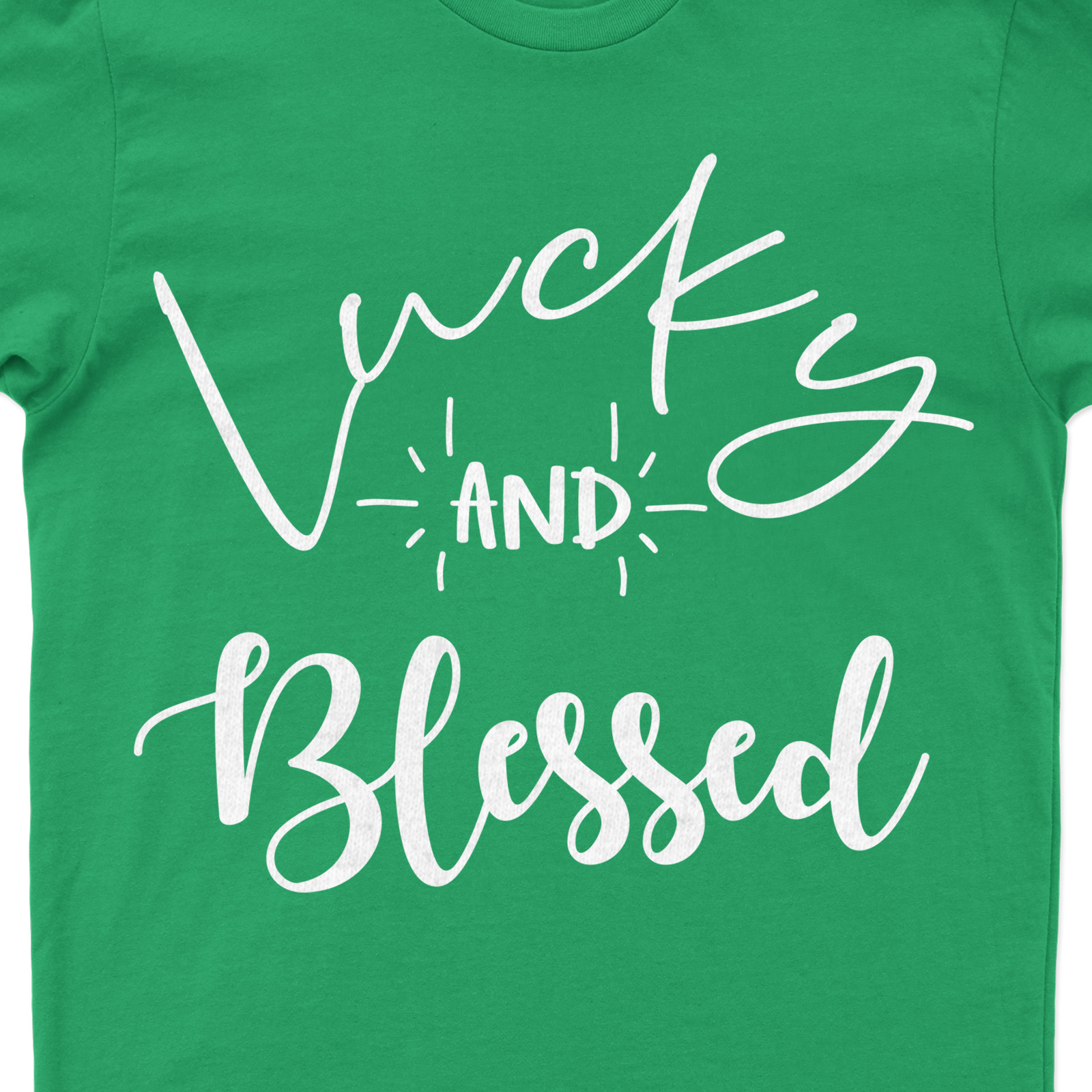 Lucky And Blessed St. Patrick's Day T Shirt