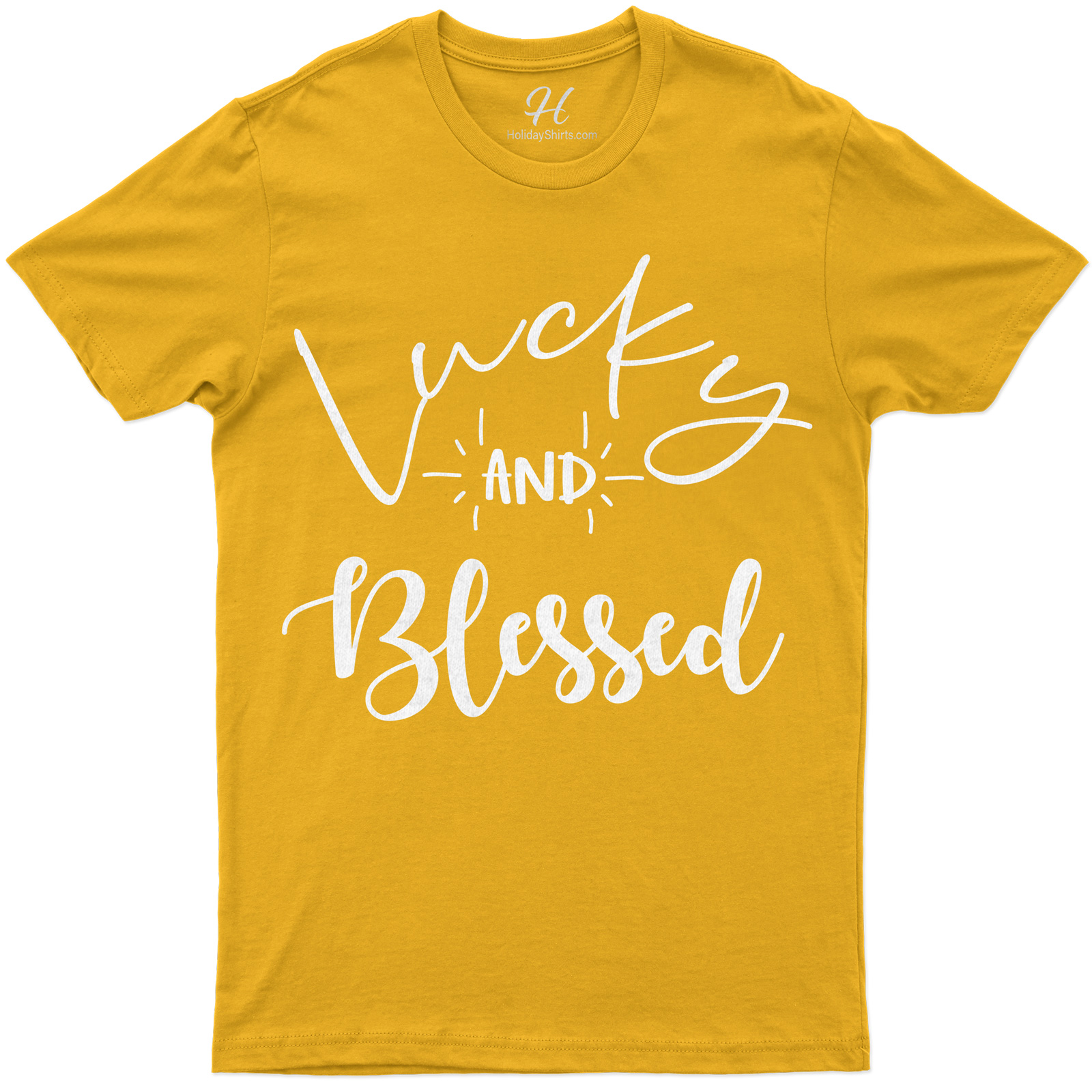 Lucky And Blessed St. Patrick's Day T Shirt