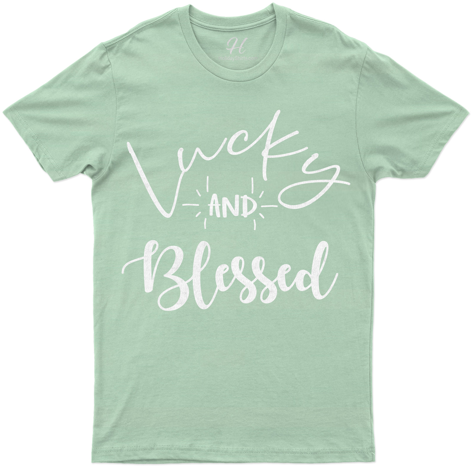 Lucky And Blessed St. Patrick's Day T Shirt