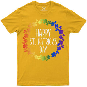Rainbow Happy St. Patricks Day T St. Patrick's Day T Shirt