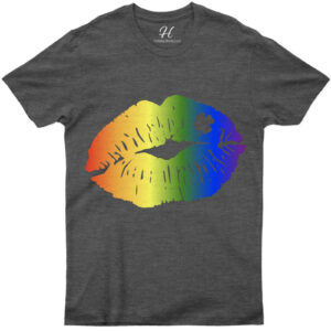 Rainbow Kiss St Patrciks Day St. Patrick's Day T Shirt