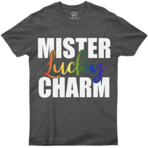Rainbow Mister Lucky Charm St. Patrick's Day T Shirt