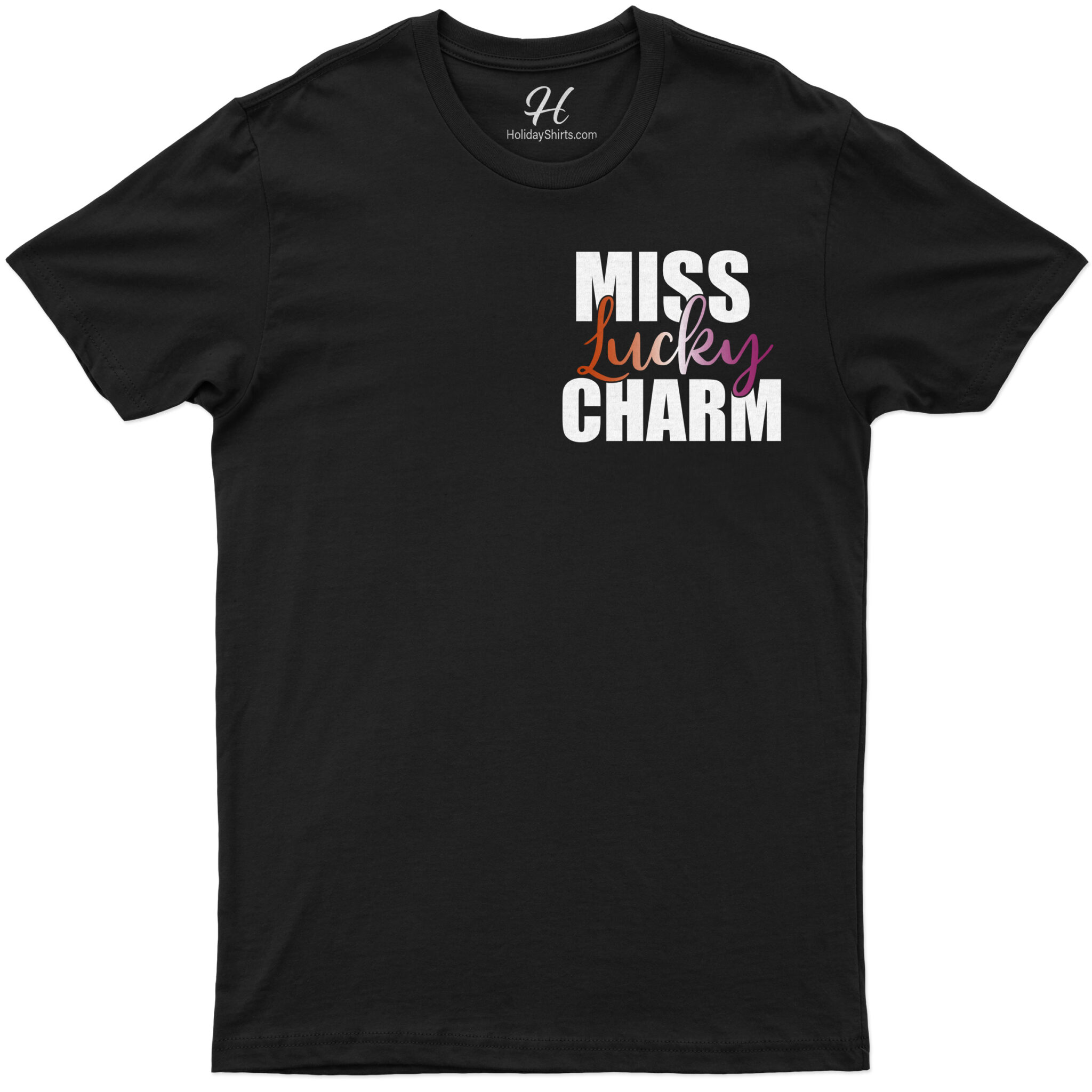 Sunset Miss Lucky Charm St. Patrick's Day T Shirt