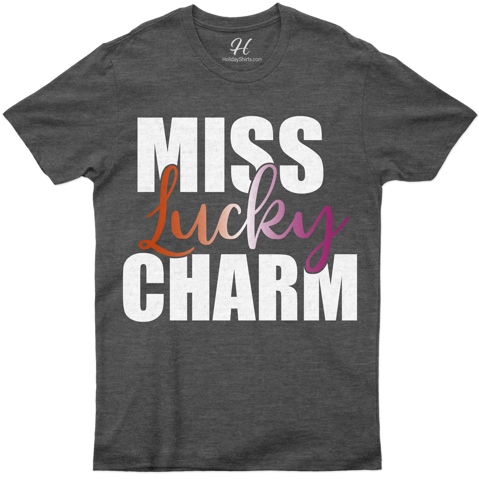 Sunset Miss Lucky Charm St. Patrick's Day T Shirt