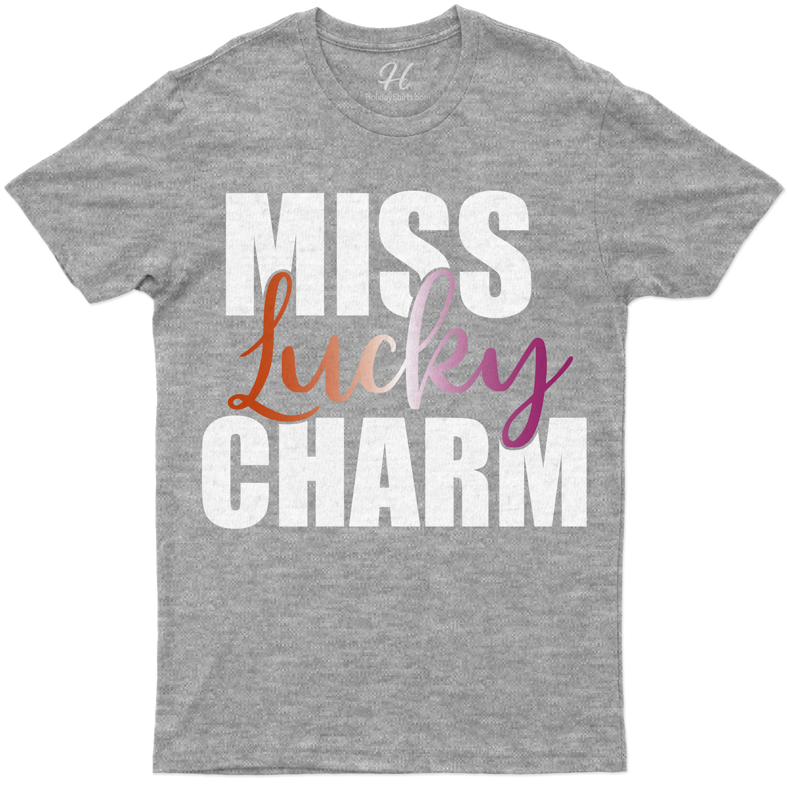 Sunset Miss Lucky Charm St. Patrick's Day T Shirt