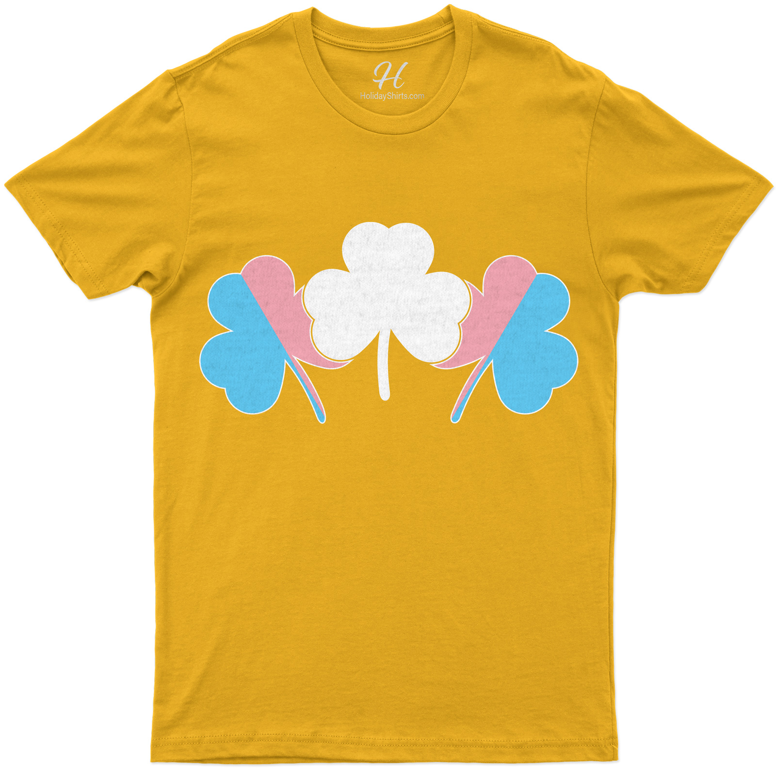 Trans Three Leaf Clover Tee St. Patrick's Day T Shirt