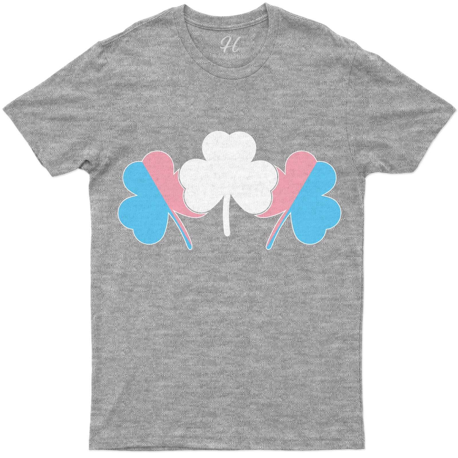 Trans Three Leaf Clover Tee St. Patrick's Day T Shirt