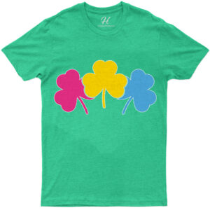 Pan Three Leaf Clover T St. Patrick's Day T Shirt