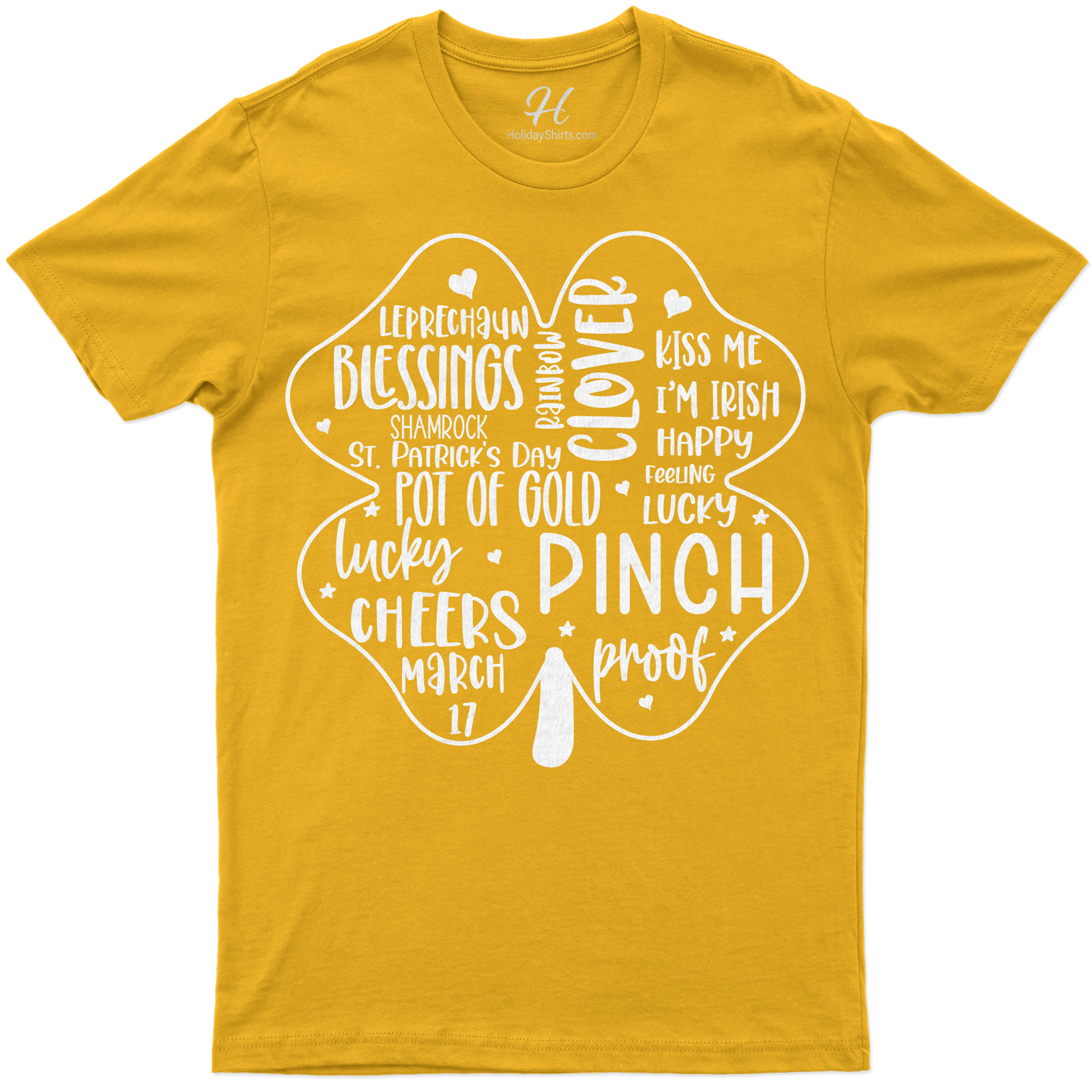 Leprechuan Blessings Clover Tee St. Patrick's Day T Shirt
