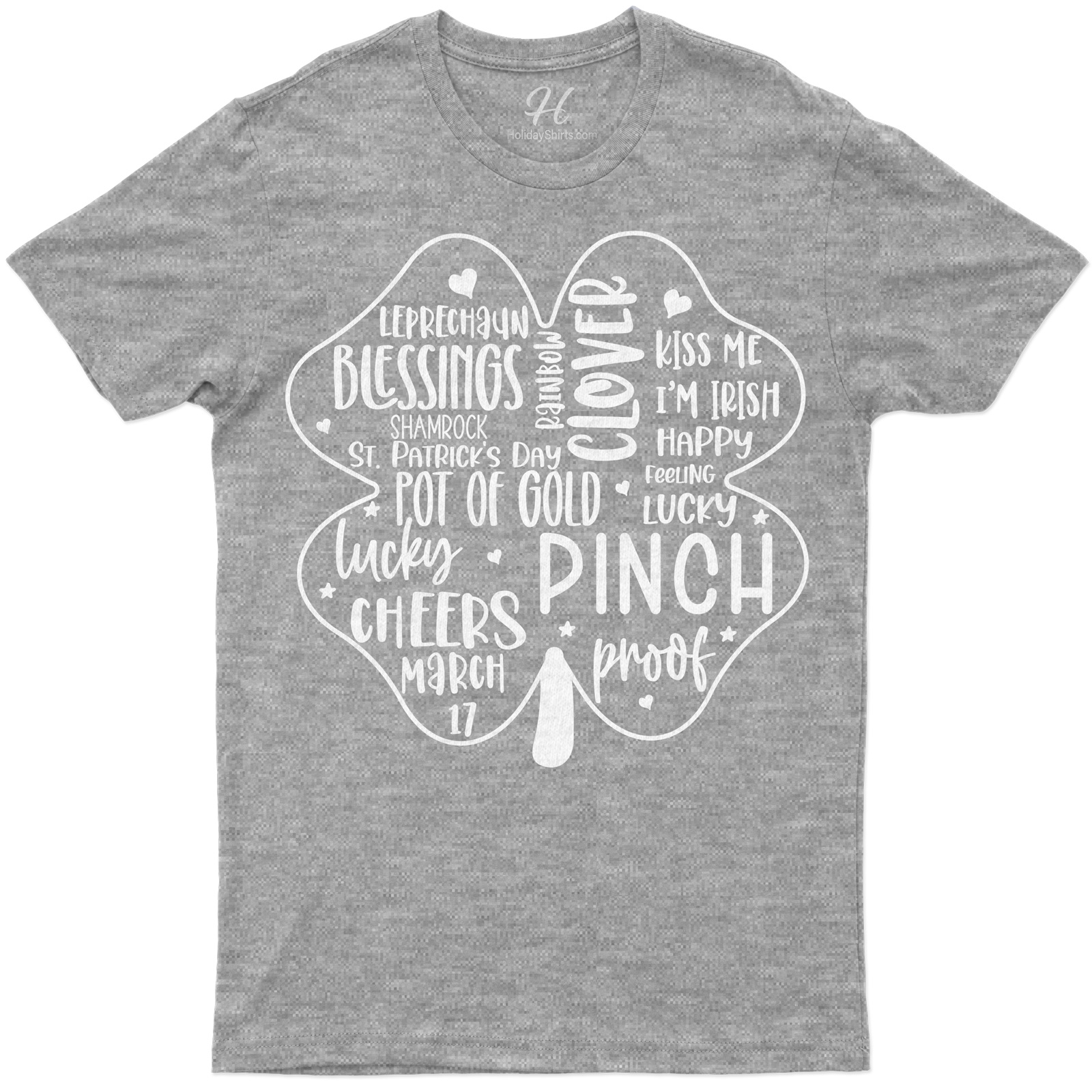 Leprechuan Blessings Clover Tee St. Patrick's Day T Shirt