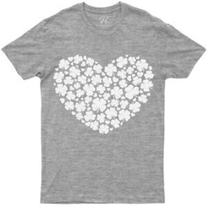 Clover Heart T St. Patrick's Day T Shirt