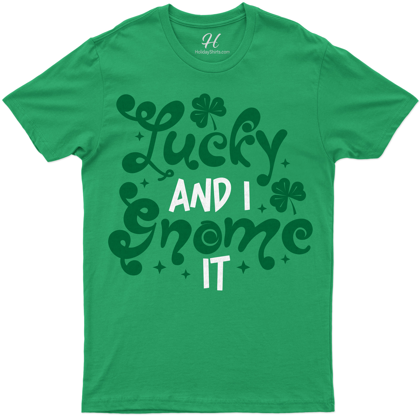 Lucky And I Gnome It T- St. Patrick's Day T Shirt