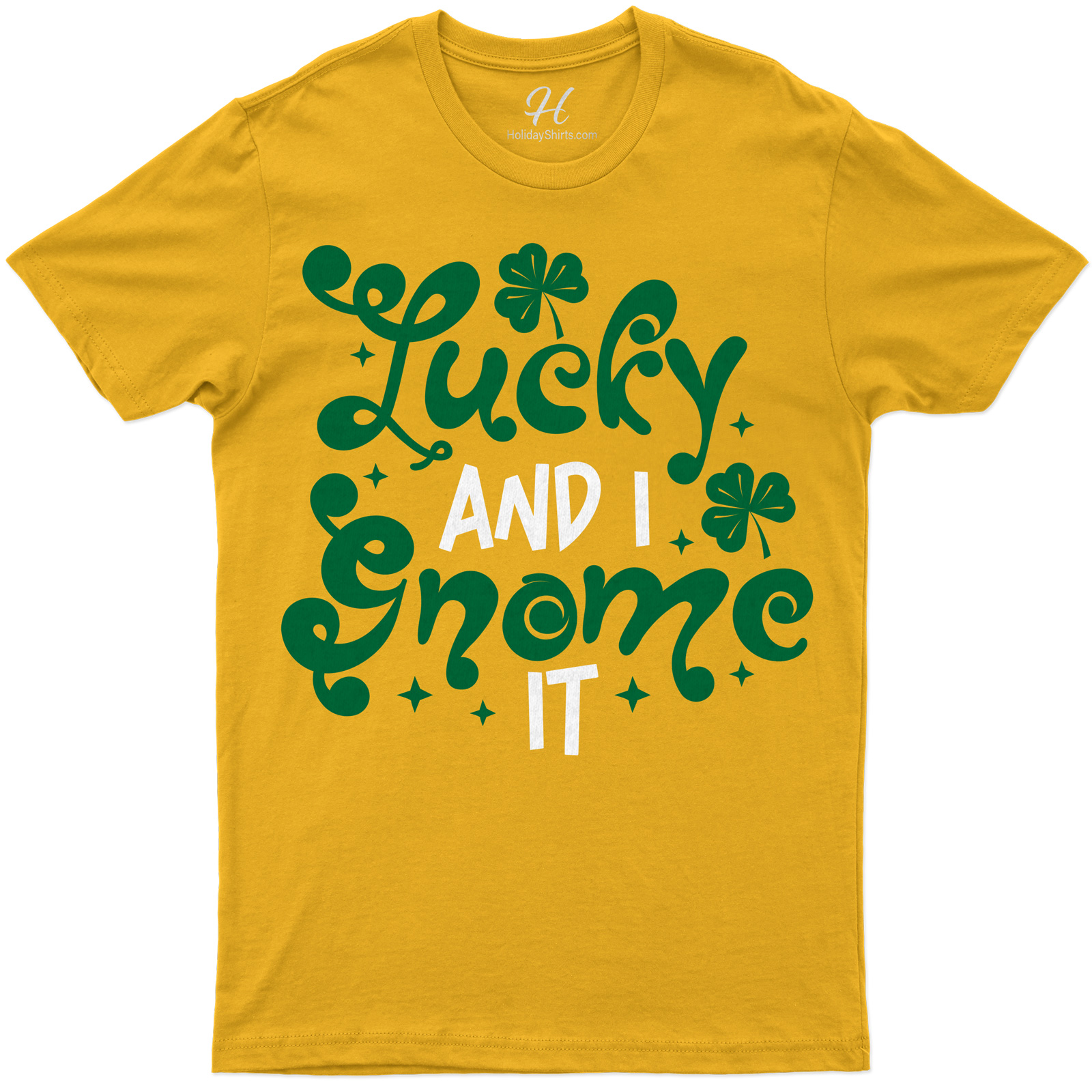 Lucky And I Gnome It T- St. Patrick's Day T Shirt
