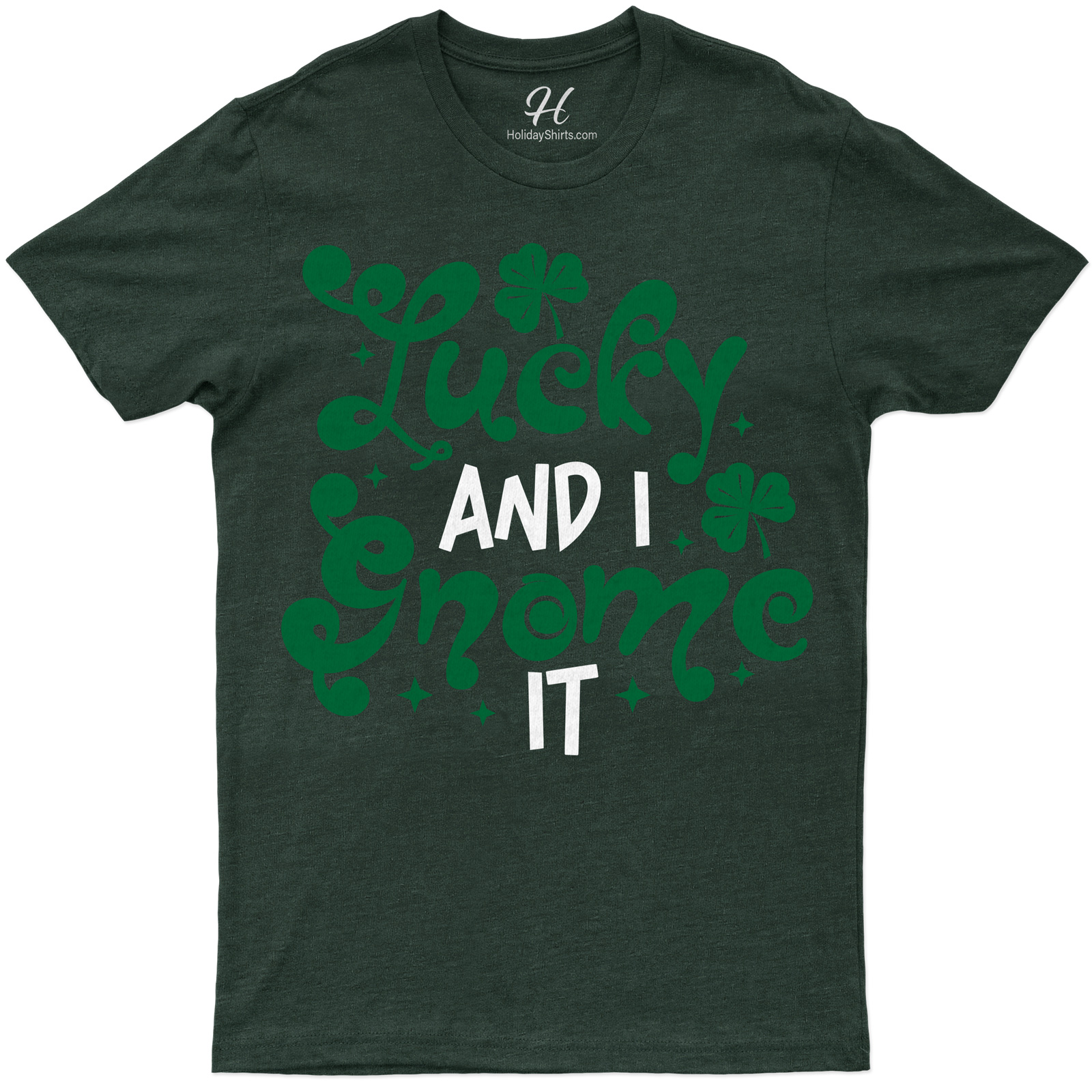 Lucky And I Gnome It T- St. Patrick's Day T Shirt
