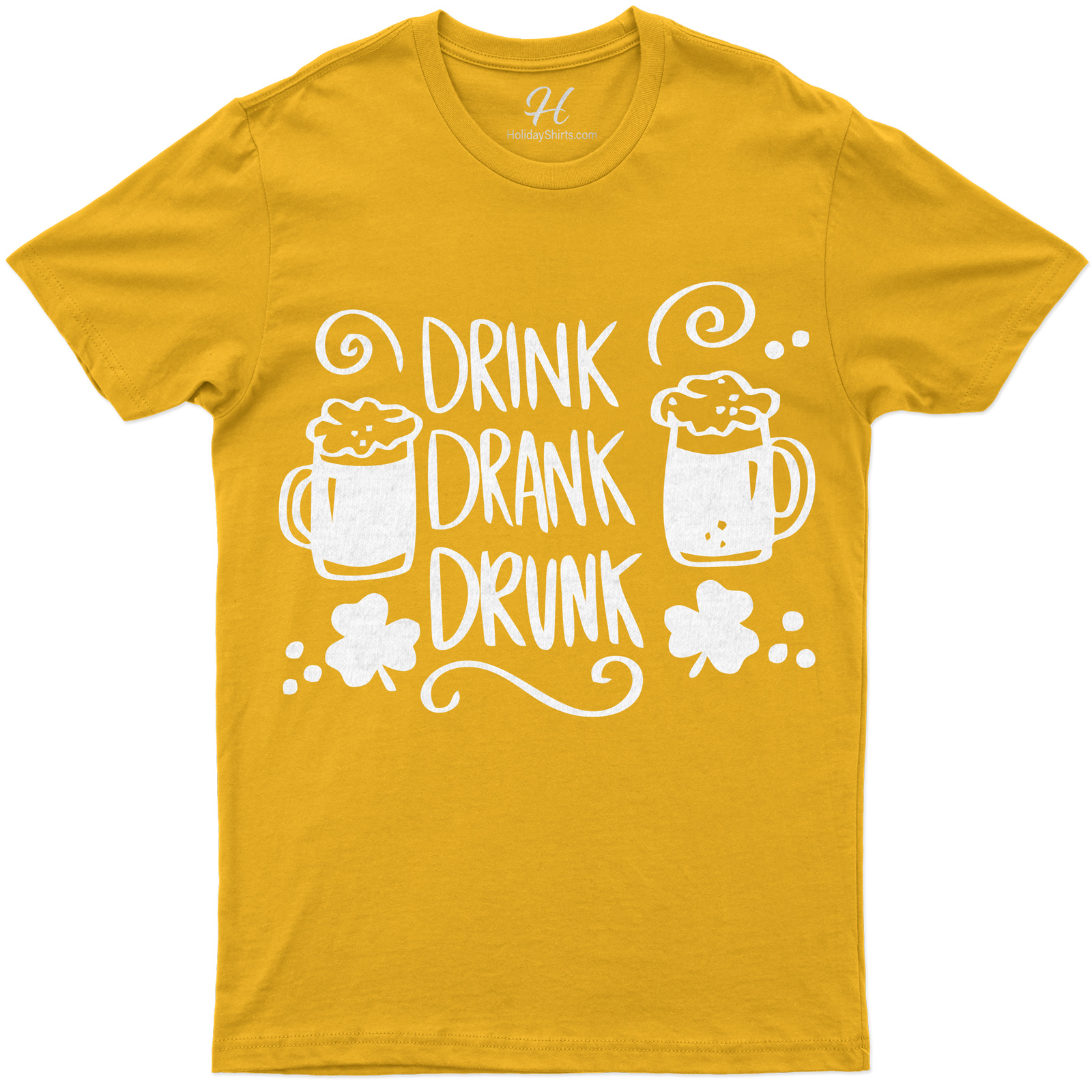 Drink Drank Drunk St. Patrick's Day T Shirt