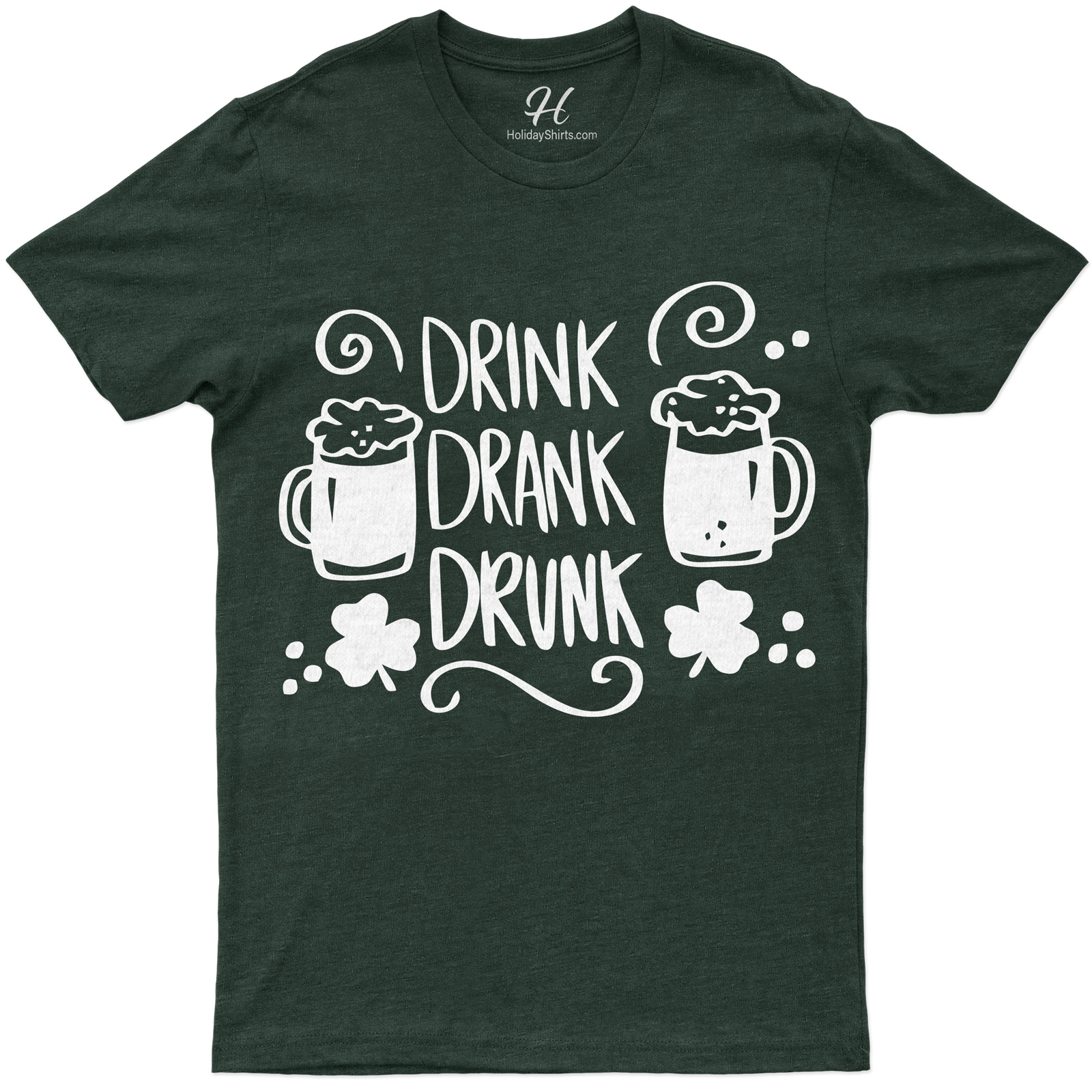 Drink Drank Drunk St. Patrick's Day T Shirt