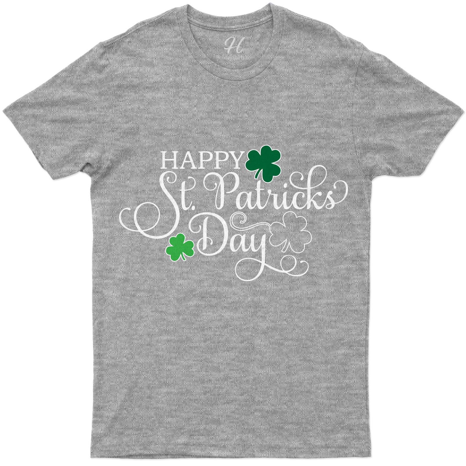 Happy St. Patricks Day Three Clovers Tee St. Patrick's Day T Shirt