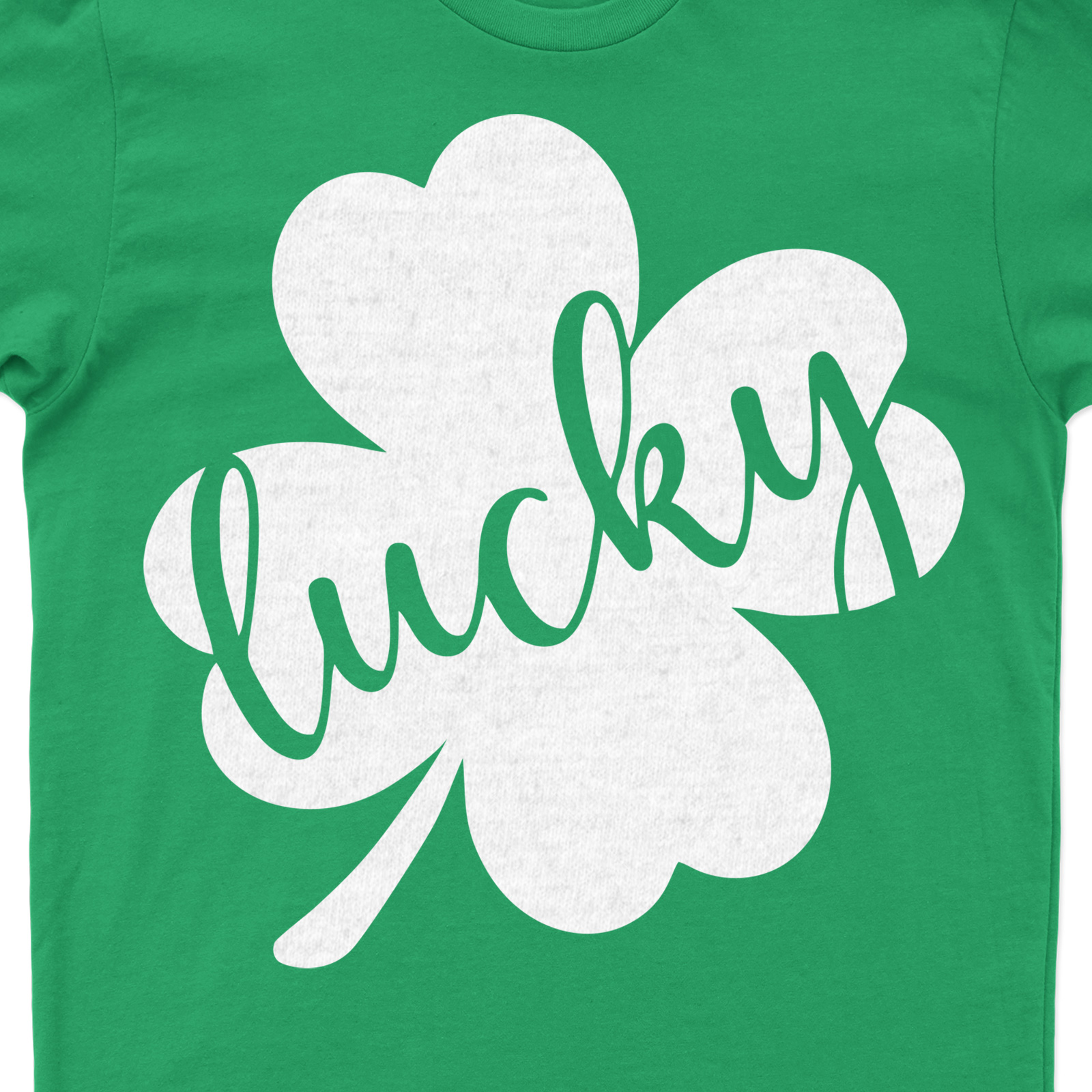 Lucky Clover T- St. Patrick's Day T Shirt