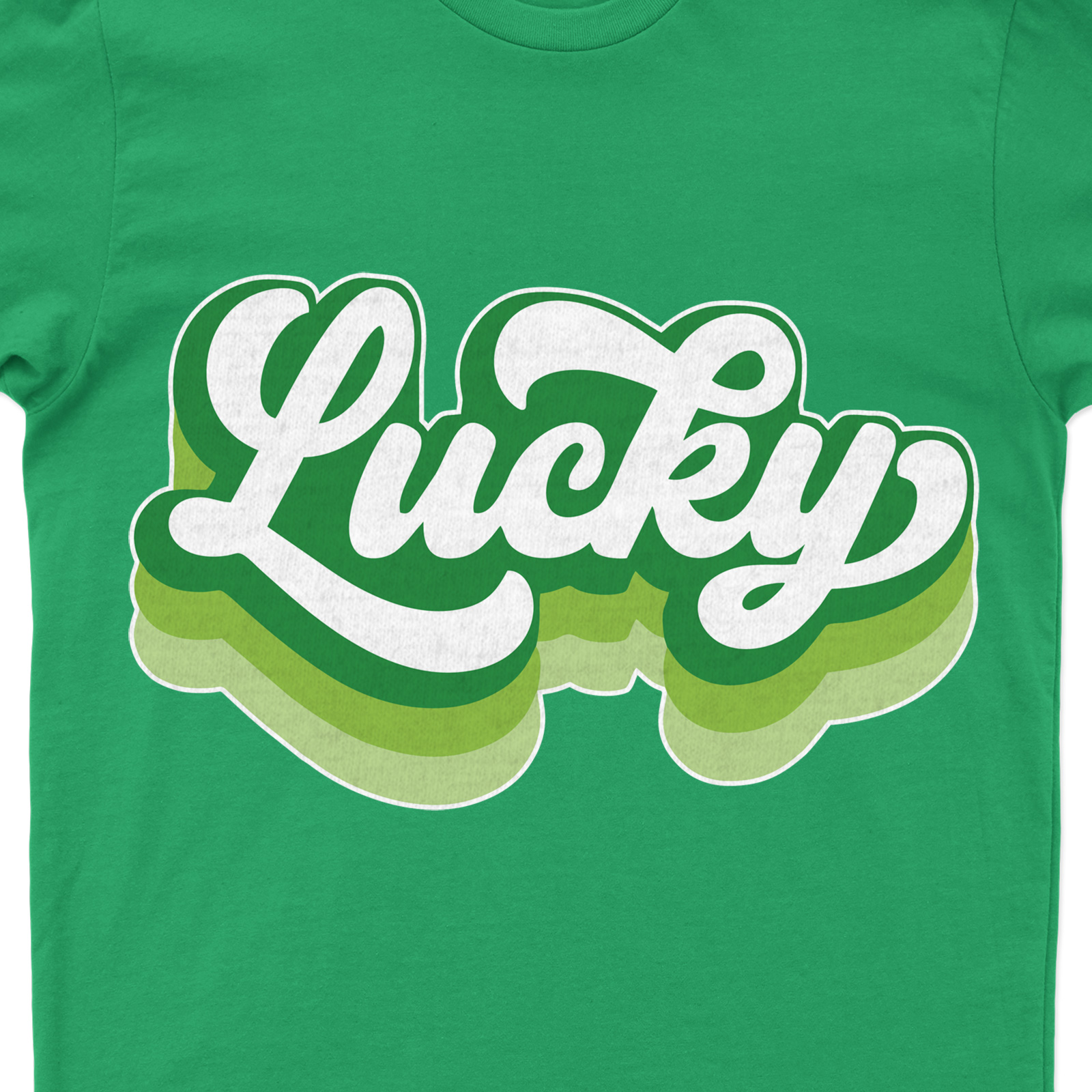 Retro Lucky St Patricks Day St. Patrick's Day T Shirt