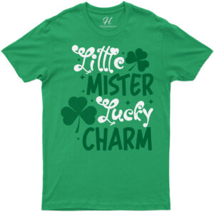Little Mister Lucky Charm Tee St. Patrick's Day T Shirt