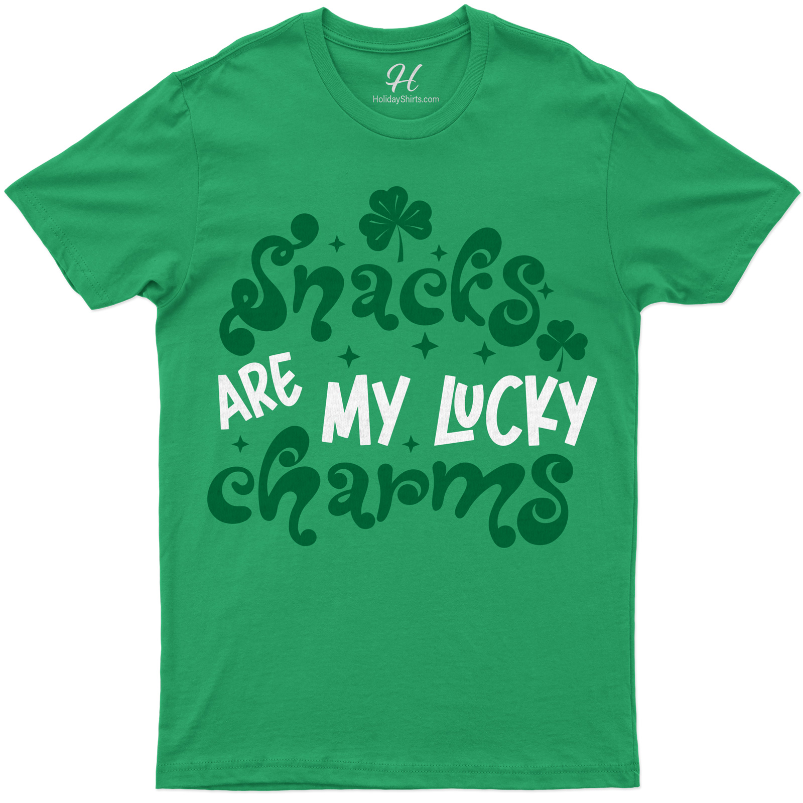 Snacks Are My Lucky Charms St. Patrick's Day T Shirt