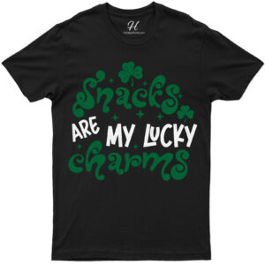 Snacks Are My Lucky Charms St. Patrick's Day T Shirt