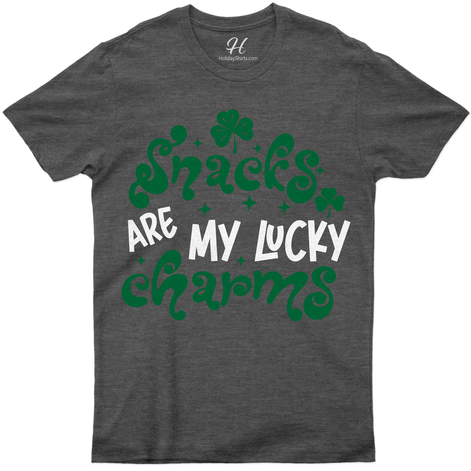 Snacks Are My Lucky Charms St. Patrick's Day T Shirt