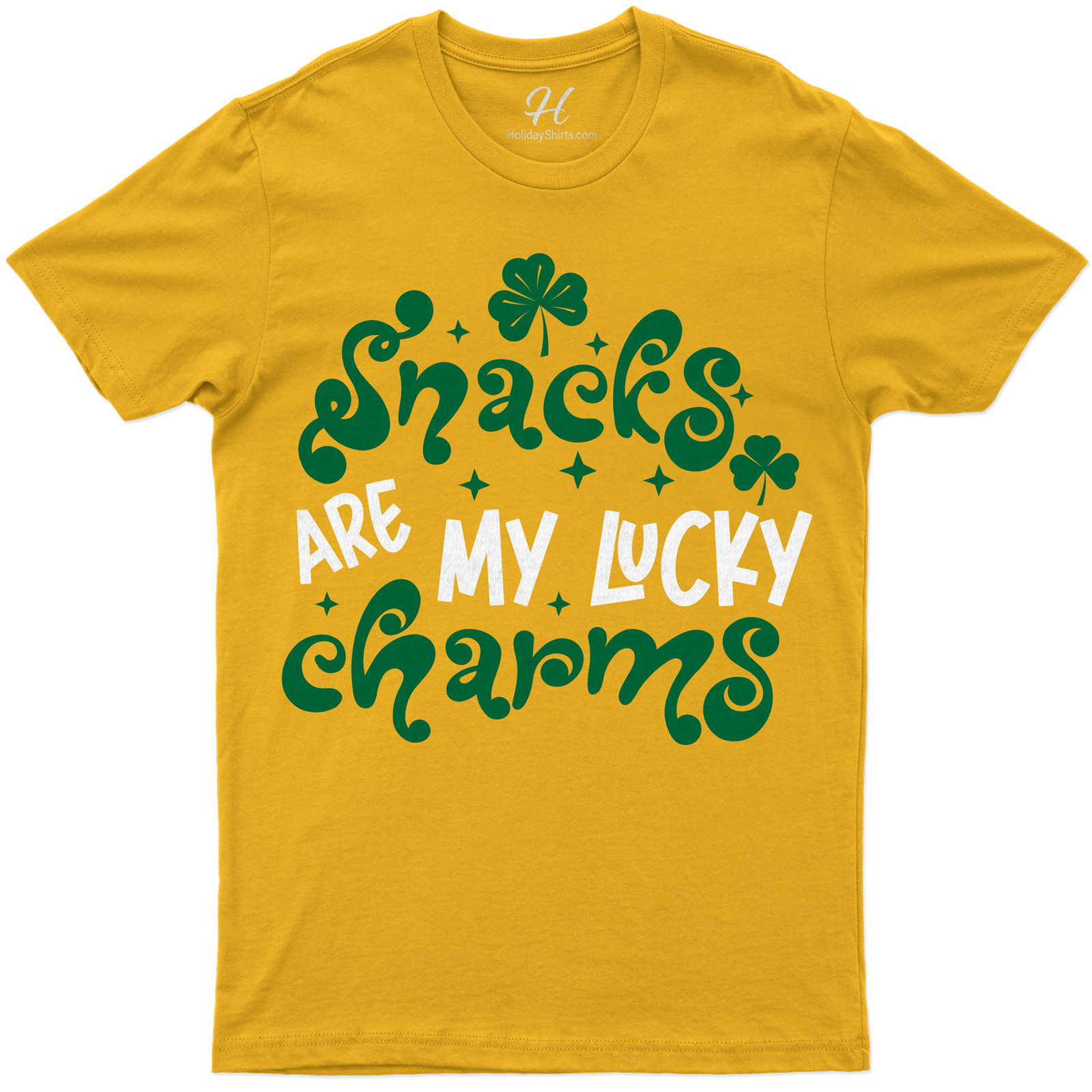 Snacks Are My Lucky Charms St. Patrick's Day T Shirt