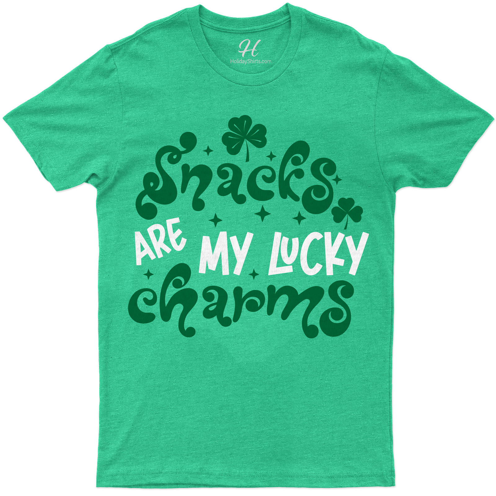Snacks Are My Lucky Charms St. Patrick's Day T Shirt