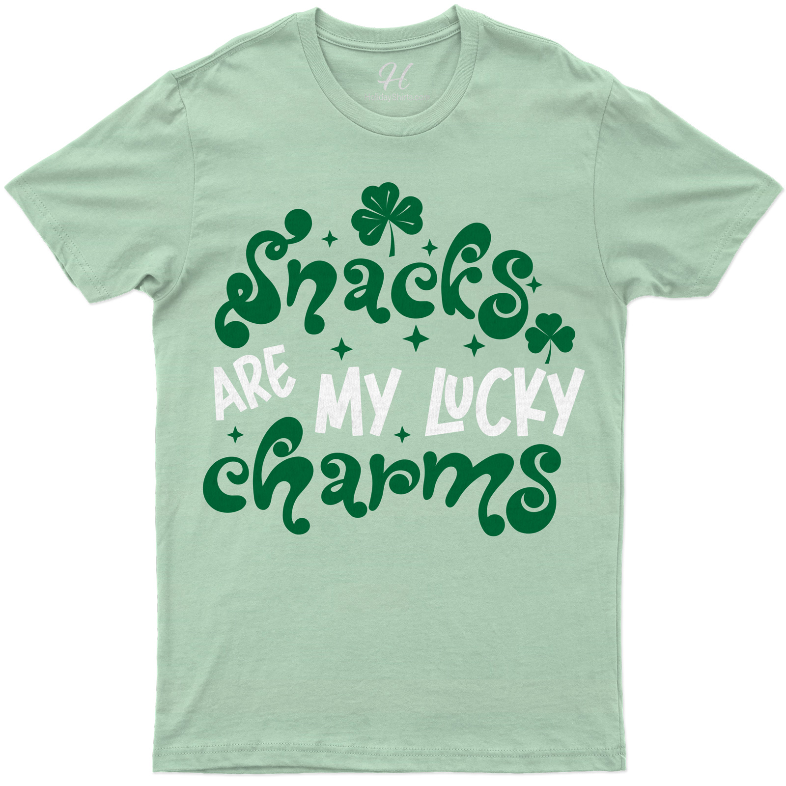Snacks Are My Lucky Charms St. Patrick's Day T Shirt