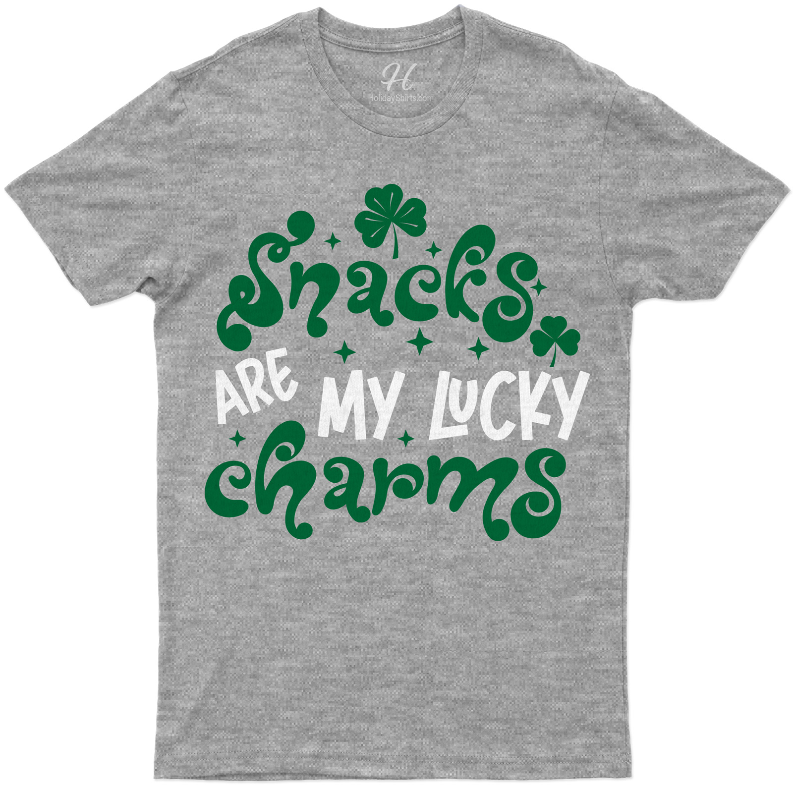 Snacks Are My Lucky Charms St. Patrick's Day T Shirt