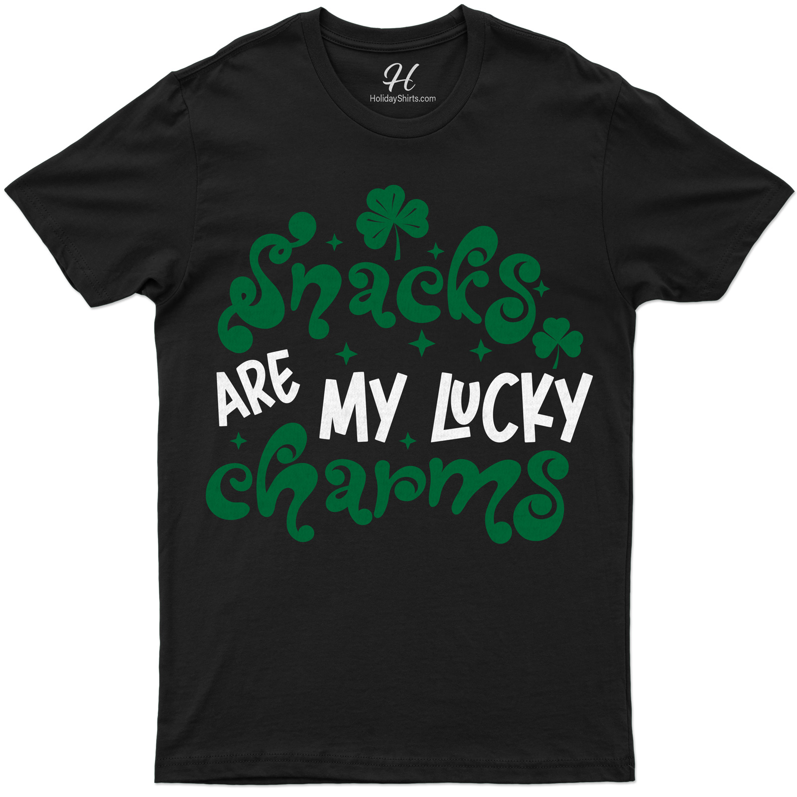 Snacks Are My Lucky Charms St. Patrick's Day T Shirt
