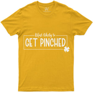 Most Likely To Get Pinched Tee St. Patrick's Day T Shirt