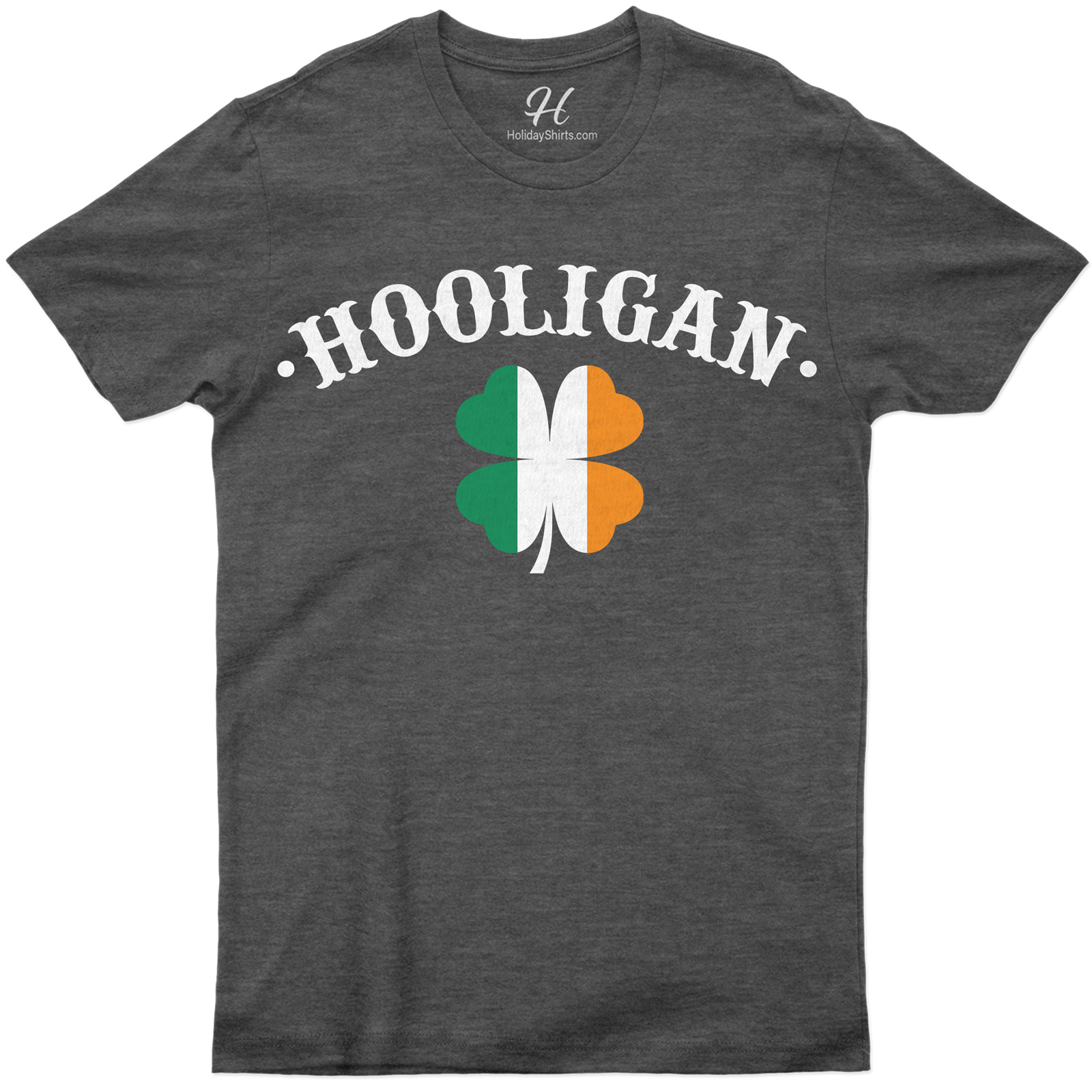 Hooligan Clover Graphic Festive Tee For St. Patrick's Day Celebrations