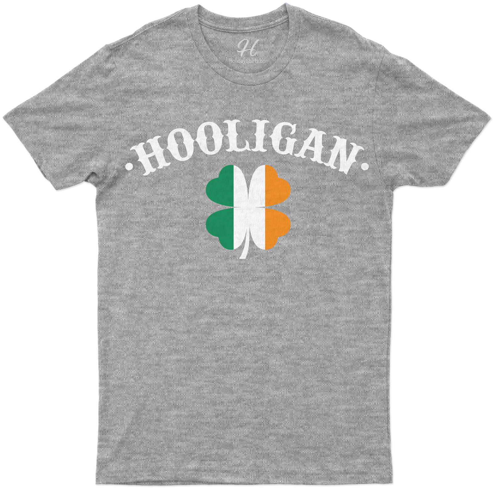 Hooligan Clover Graphic Festive Tee For St. Patrick's Day Celebrations