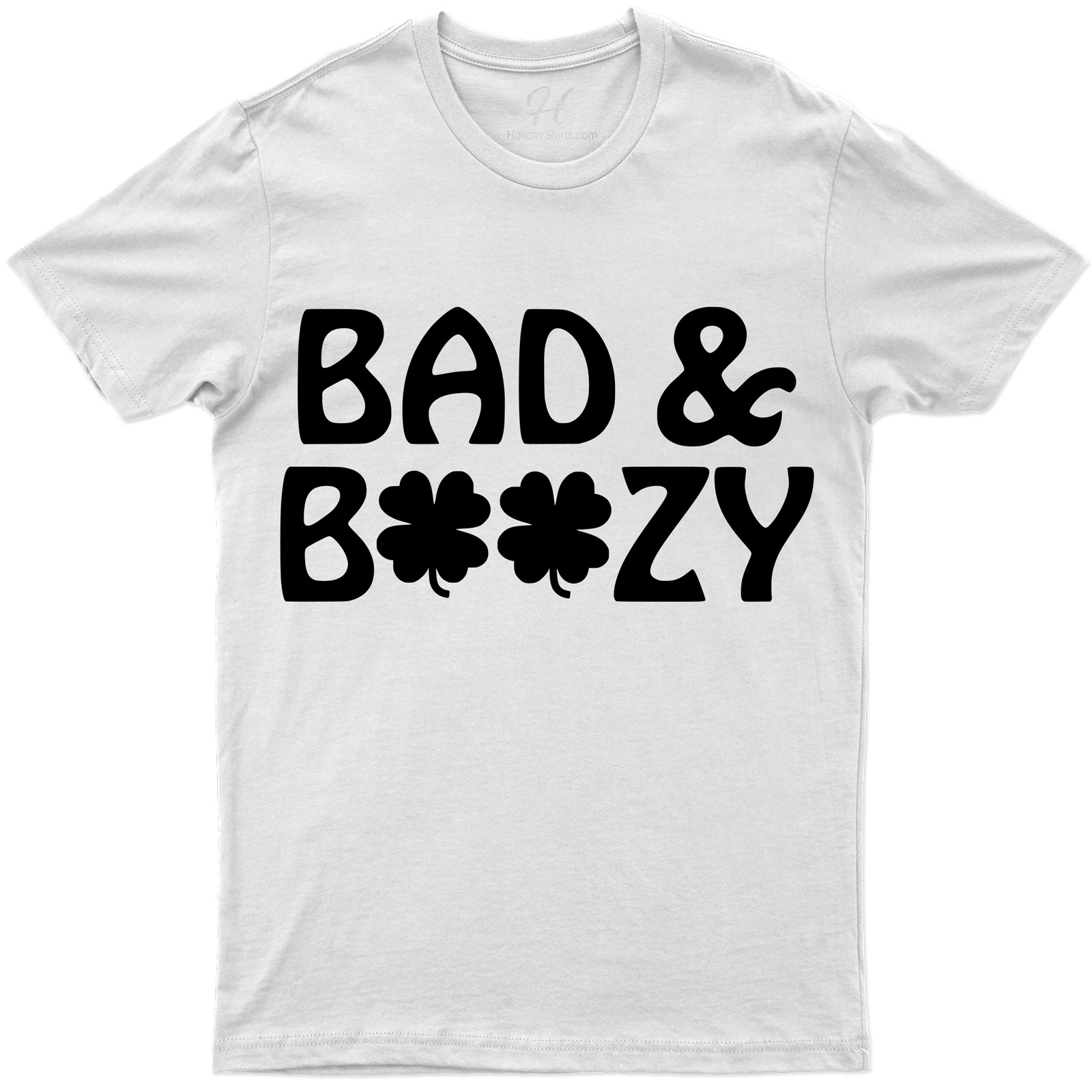Bad & Boozy St. Patrick's Day T Shirt