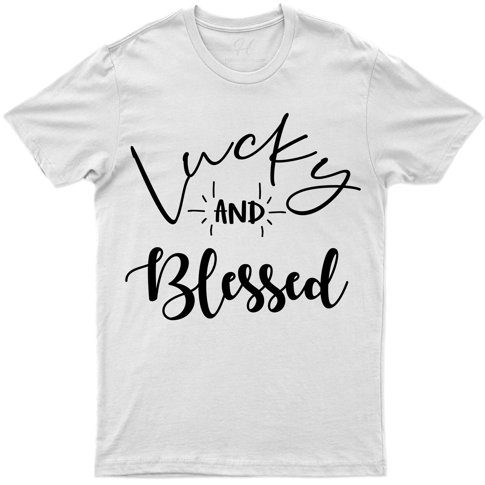 Lucky And Blessed St. Patrick's Day T Shirt